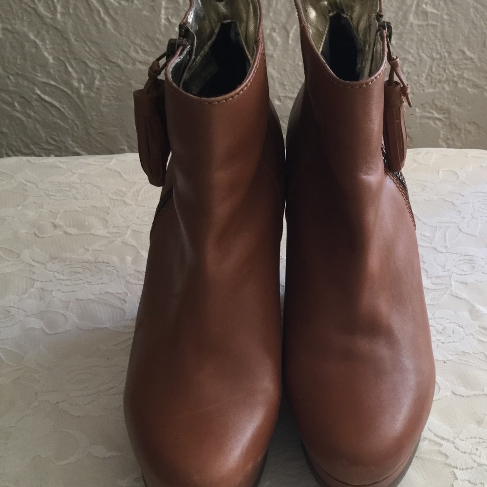 Wedge booties